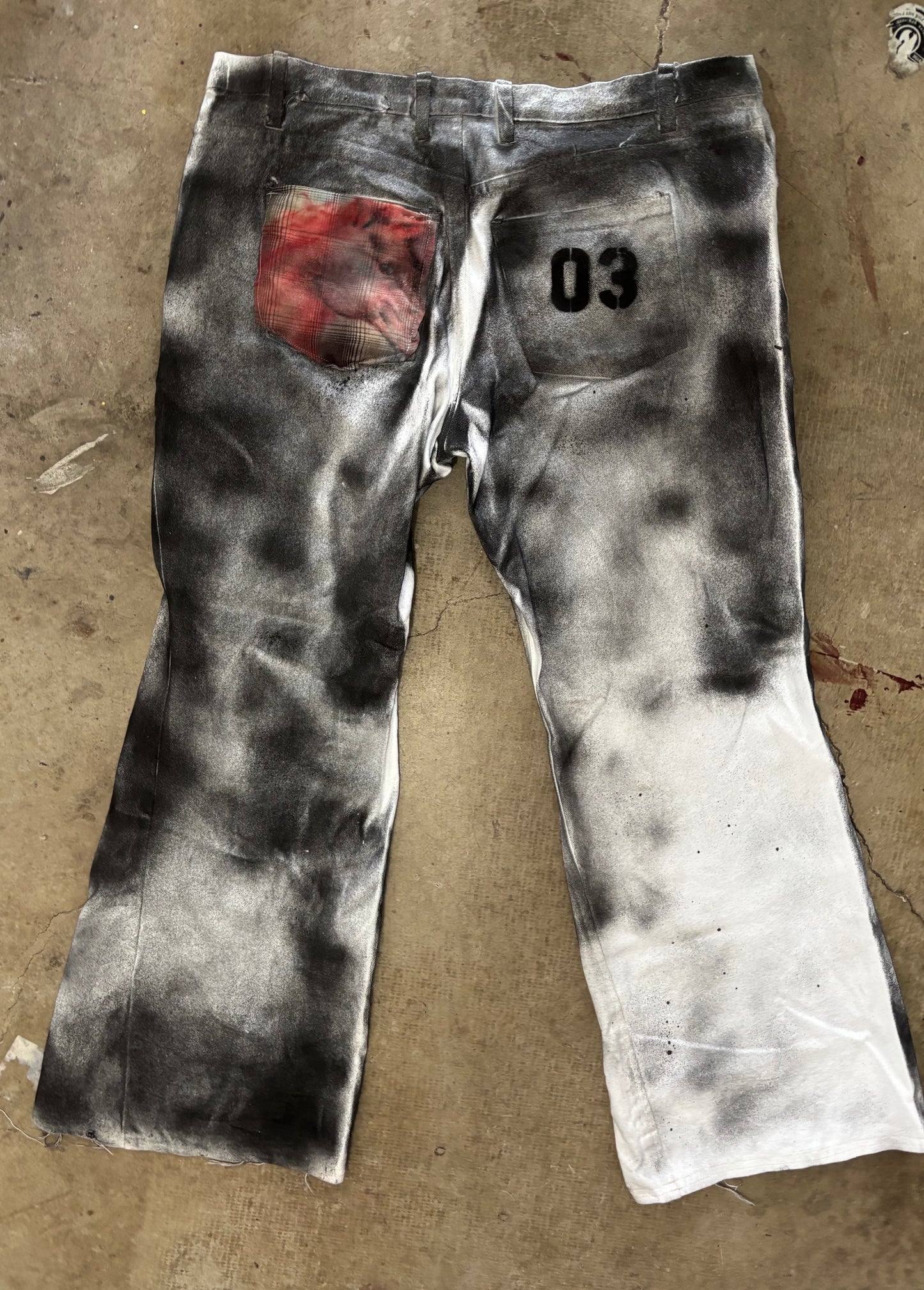 1 of 1 paint jeans