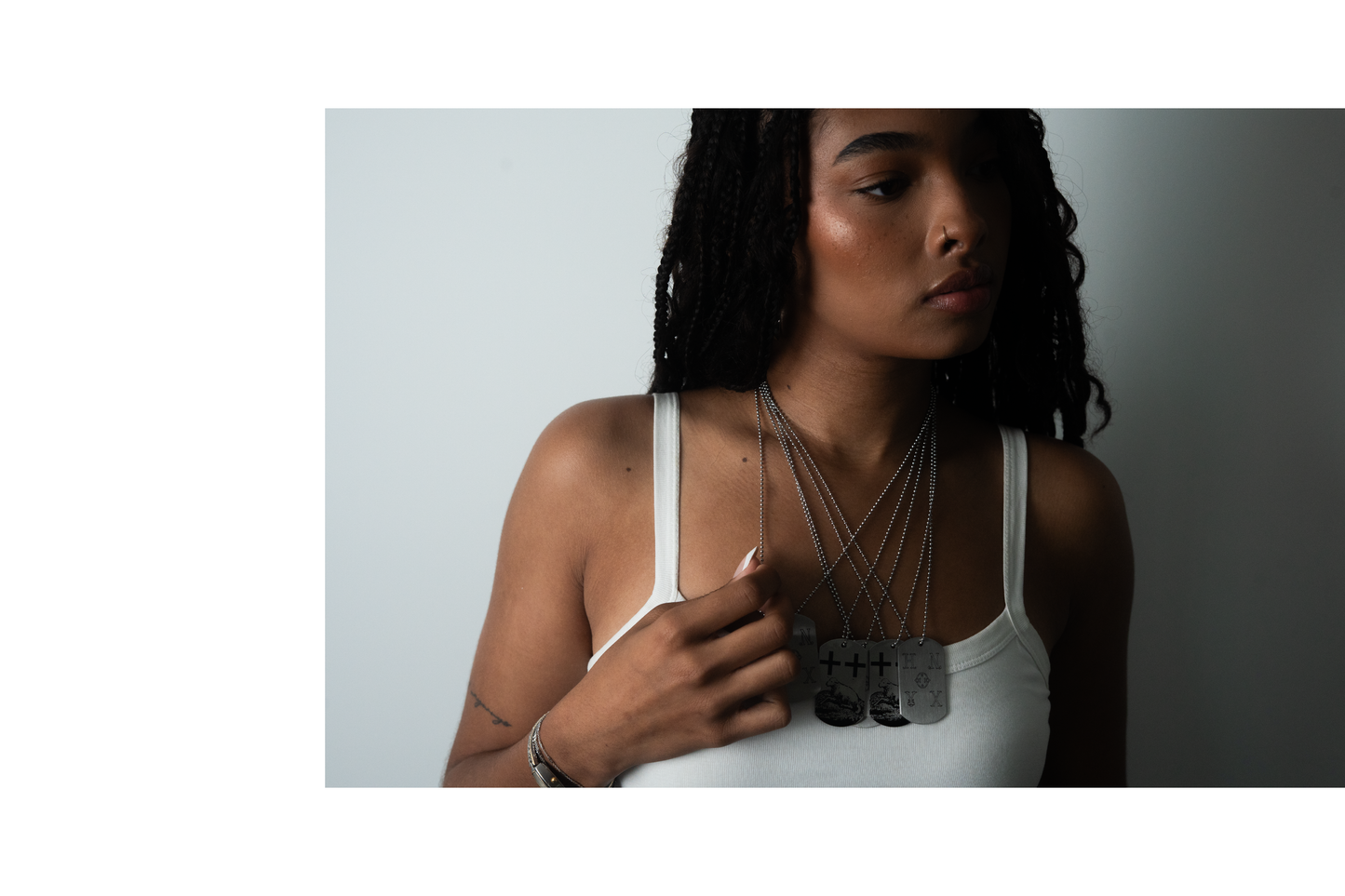 dog tag chain necklace