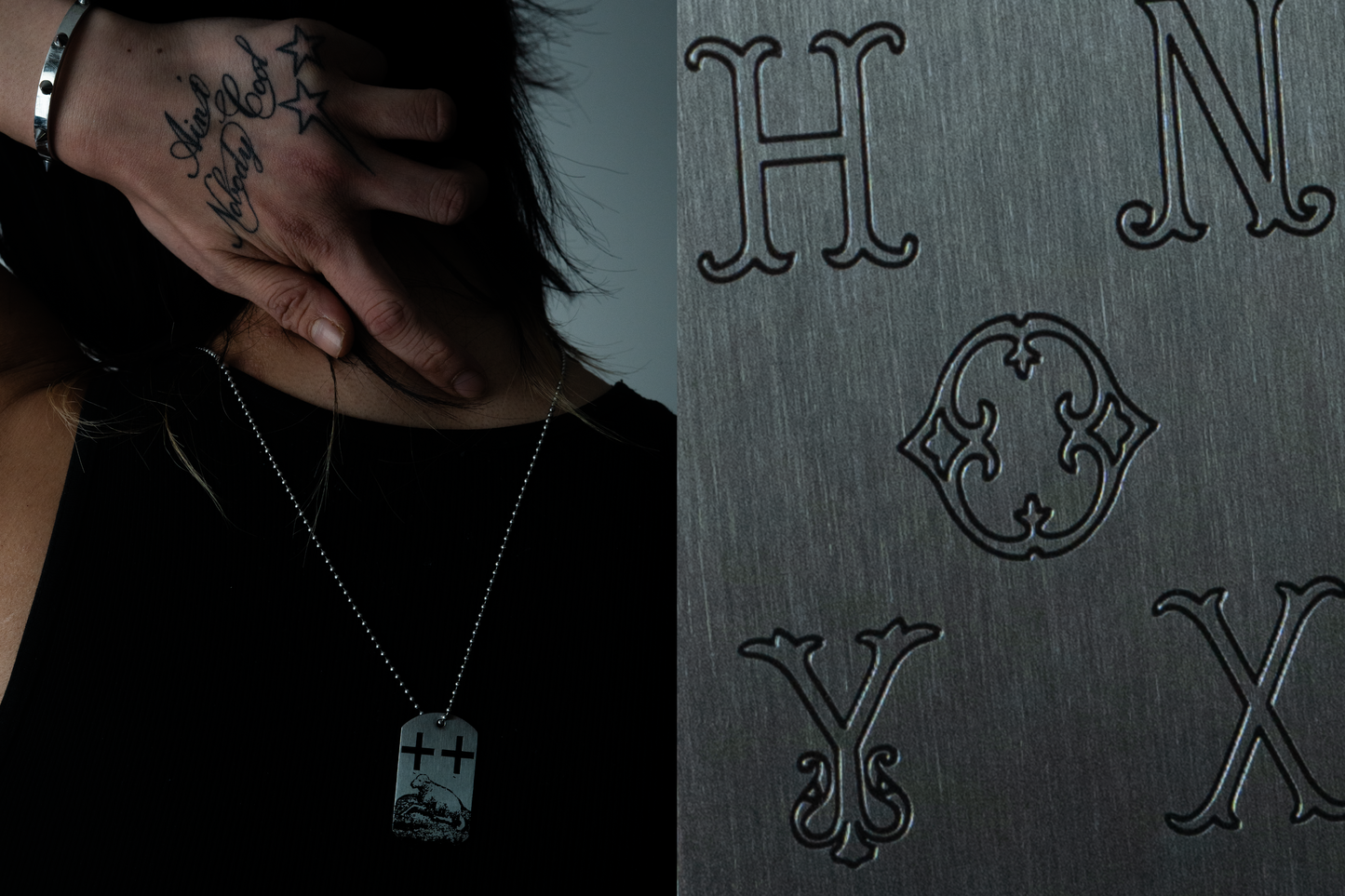 dog tag chain necklace