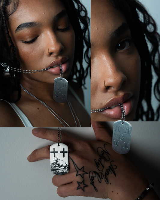 dog tag chain necklace